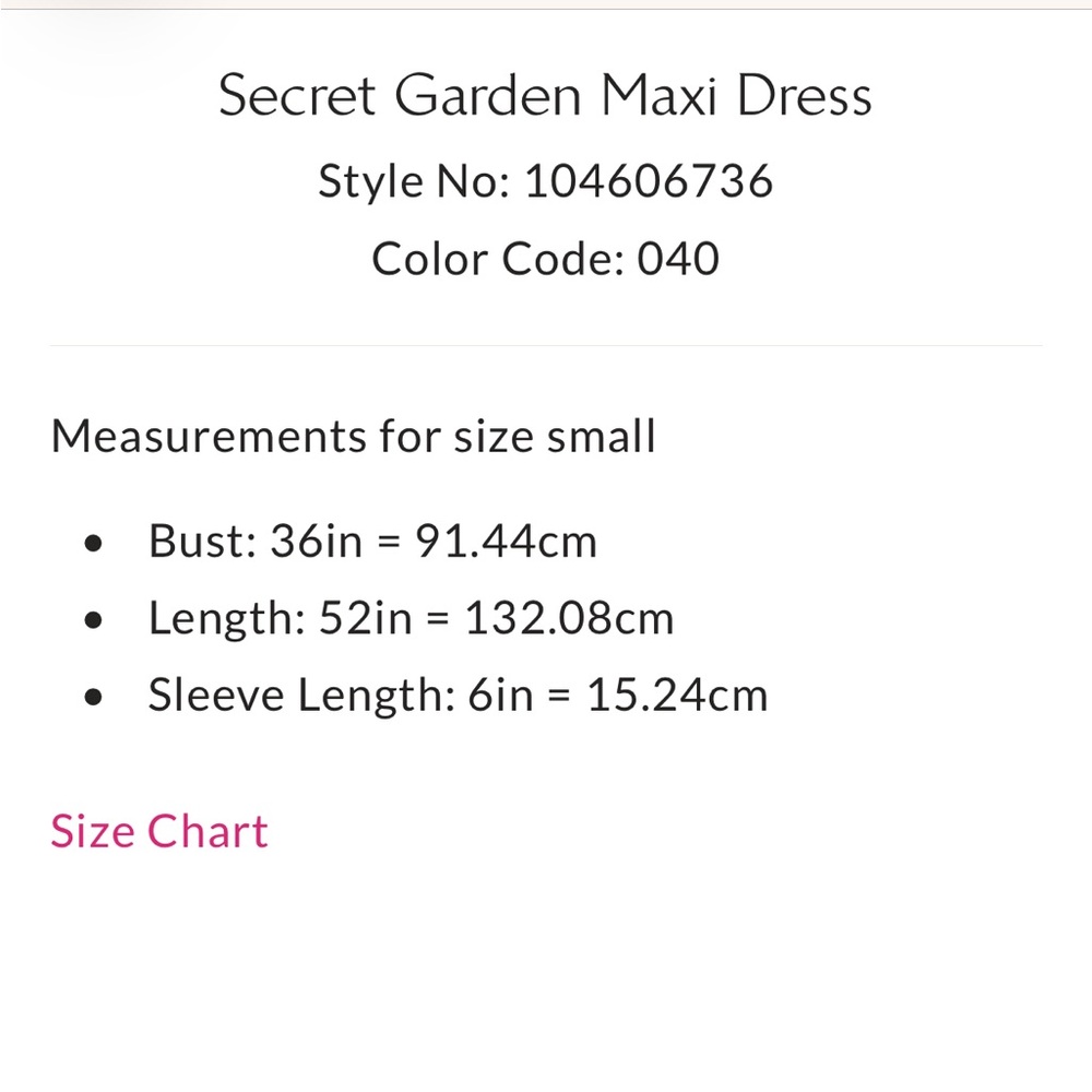 Free People Secret Garden Maxi Dress NWT Size Small - Picture 6 of 11